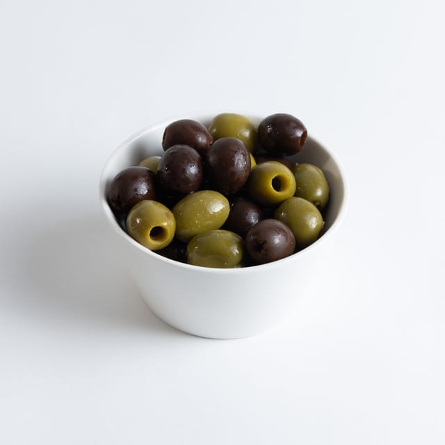 4 Oz Black Olives.